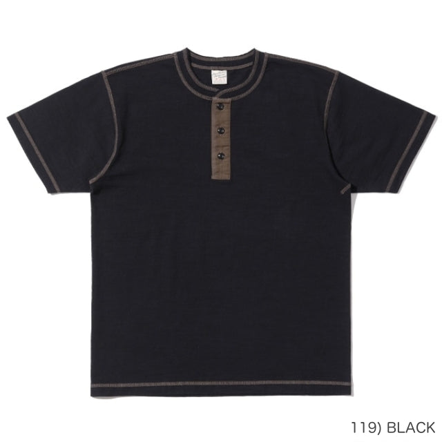 BUZZ RICKSON'S（バズリクソン）  SLUB YARN HENLEY NECK T-SHIRT [BR79192]【レターパックプラス対応】