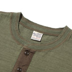 BUZZ RICKSON'S（バズリクソン）  SLUB YARN HENLEY NECK T-SHIRT [BR79192]【レターパックプラス対応】