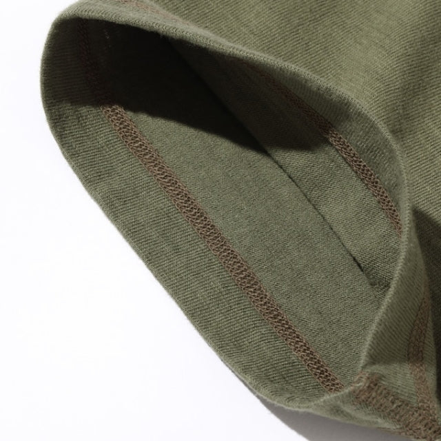 BUZZ RICKSON'S（バズリクソン）  SLUB YARN HENLEY NECK T-SHIRT [BR79192]【レターパックプラス対応】