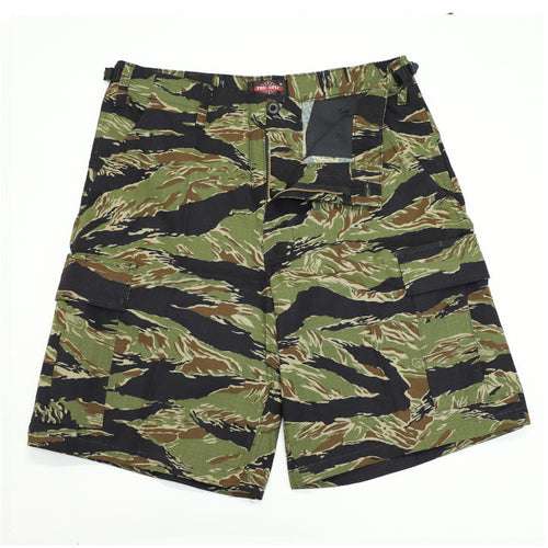 TRU-SPEC（トゥルースペック）B.D.U. Plus SHORTS [TIGER STRIPE][コットン100%][リップストップ][ジッパーフライ]【レターパックプラス対応】