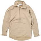 US（米軍放出品）ECWCS GEN III Level 2 Mid Weight Cold Weather 上下セット XS-Sサイズ [サンド]
