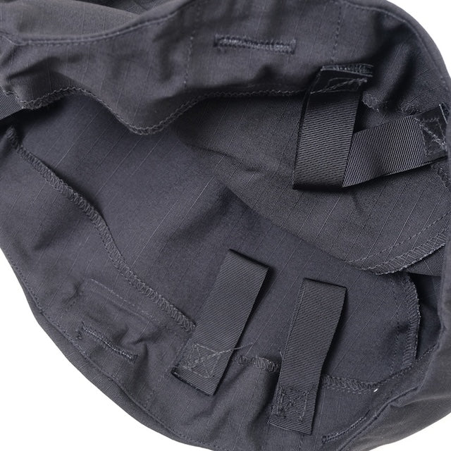 TRU-SPEC（トゥルースペック）PASGT フリッツヘルメットカバー Black【レターパックプラス対応】【レターパックライト対応】