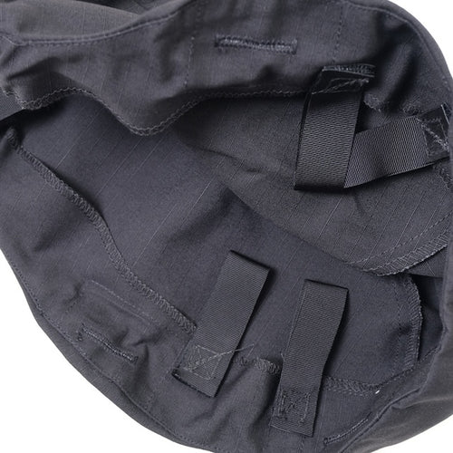 TRU-SPEC（トゥルースペック）PASGT フリッツヘルメットカバー Black【レターパックプラス対応】【レターパックライト対応】