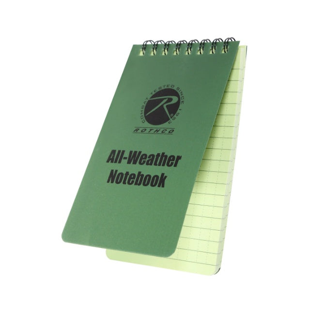 Rothco All-Weather Waterproof Notebook 3"×5" [Waterproof Notebook][Olive Drab]