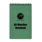 Rothco All-Weather Waterproof Notebook 4"x6" [Olive Drab]