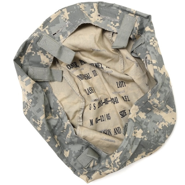 MILITARY（ミリタリー）USタイプ PASGT フリッツヘルメットカバー ACU【レターパックプラス対応】【レターパックライト対応】