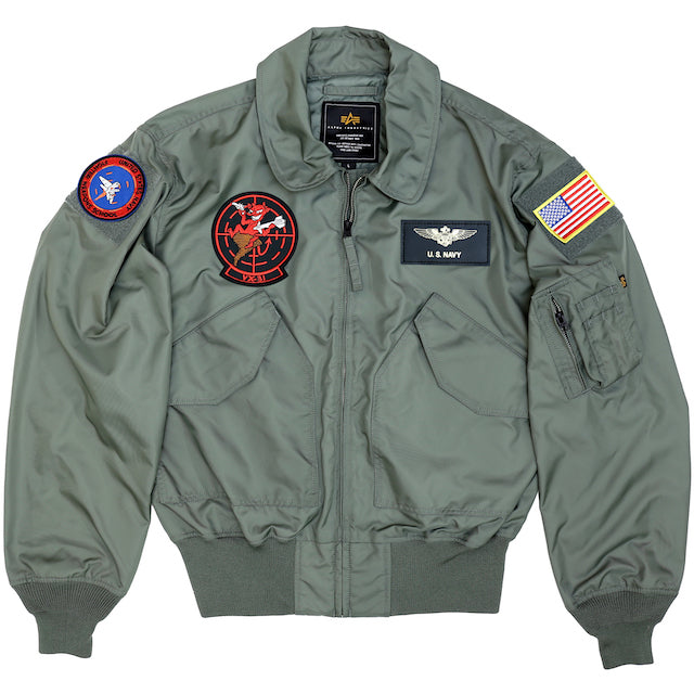 米海軍 AL-1 フライトジャケット flightjacket サイズ 36 - ミリタリー