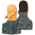 US (U.S. Military Surplus) Type N-4B USAF Flyer's Mitten Set [Extremely Cold Weather Flyer's Mitten Liner Set]
