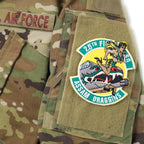 Military Patch（ミリタリーパッチ）25TH ASSAM DARGGINS LADY [フック付き]【レターパックプラス対応】【レターパックライト対応】