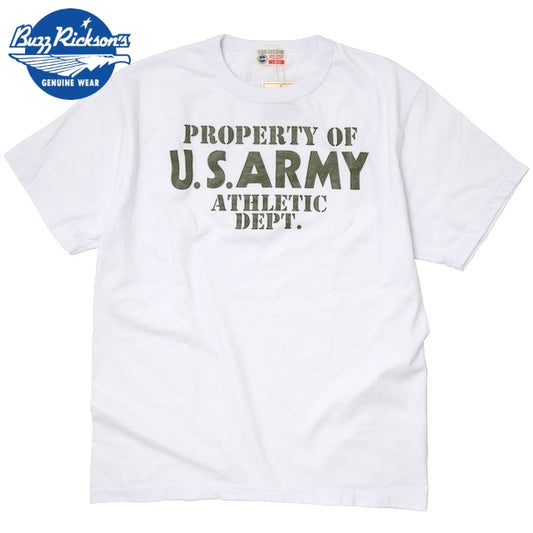 BUZZ RICKSON'S S/S T-SHIRT US ARMY ATHLETIC DEPT. T-shirt [BR79348] [Letter Pack Plus compatible]
