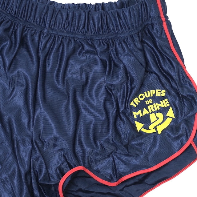 ワールドサープラス   フランス海軍実物 トレーニングショーツ [ネイビー]【レターパックプラス対応】【レターパックライト対応】