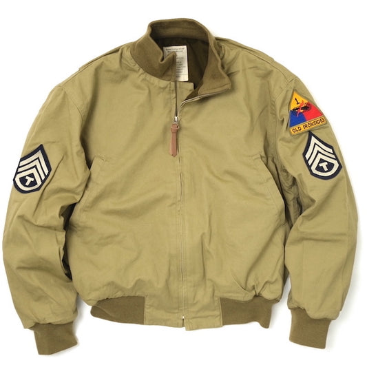 SESSLER Tankers Jacket Late Model with 1st Armored Division Patch [Wash Processing] [Nakata Shoten]