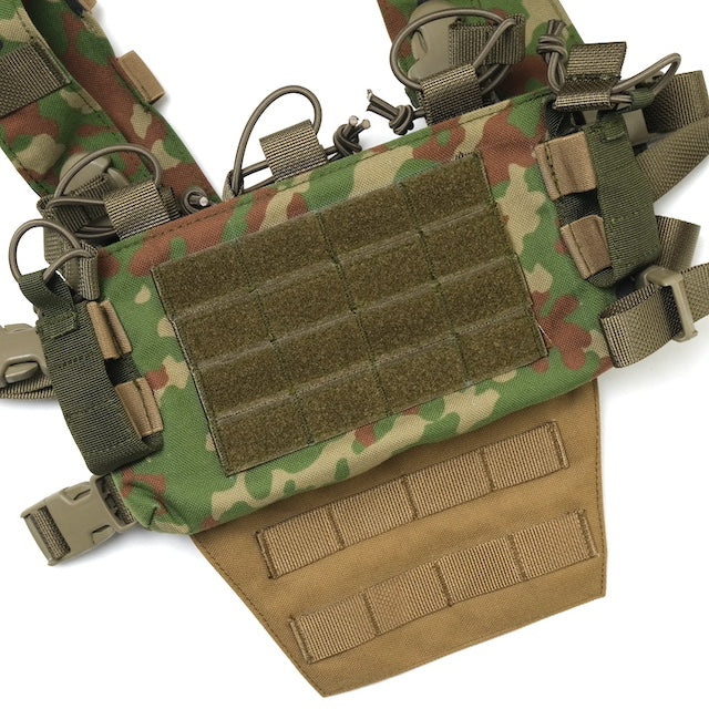 ORDNANCE TACTICAL OKINAWA (Ordnance) GMP Groin Molle Panel TYPE-A Vertical Type [Coyote, OD] [GROIN MOLLE PANEL] [Letter Pack Plus compatible] [Letter Pack Light compatible]