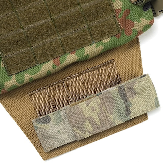 ORDNANCE TACTICAL OKINAWA (Ordnance) GMP GROIN MOLLE PANEL TYPE-C Horizontal Type [Coyote, OD] [GROIN MOLLE PANEL] [Letter Pack Plus compatible] [Letter Pack Light compatible]