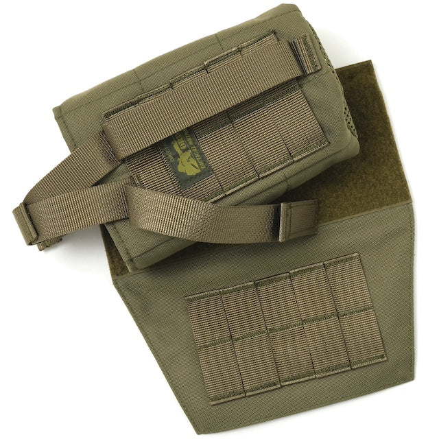 ORDNANCE TACTICAL OKINAWA (Ordnance) GMP GROIN MOLLE PANEL TYPE-C Horizontal Type [Coyote, OD] [GROIN MOLLE PANEL] [Letter Pack Plus compatible] [Letter Pack Light compatible]