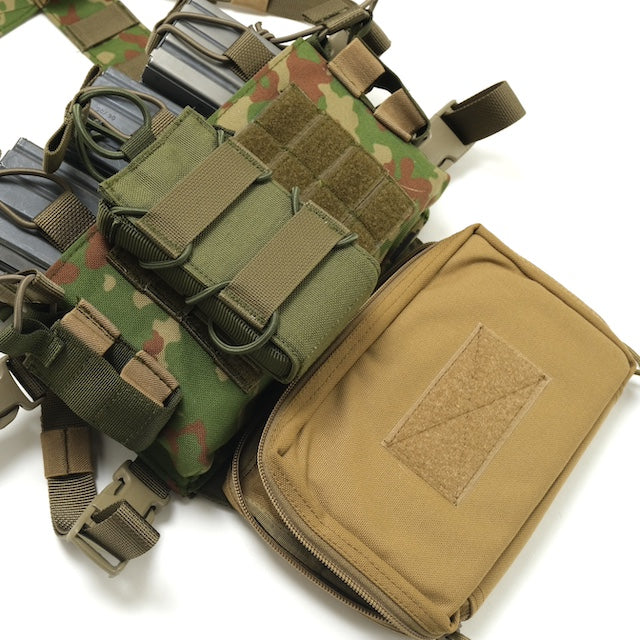 ORDNANCE TACTICAL OKINAWA (Ordnance) GMP Groin Molle Panel TYPE-A Vertical Type [Coyote, OD] [GROIN MOLLE PANEL] [Letter Pack Plus compatible] [Letter Pack Light compatible]
