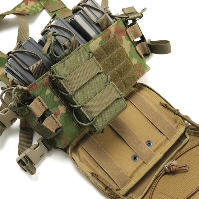 ORDNANCE TACTICAL OKINAWA (Ordnance) GMP Groin Molle Panel TYPE-A Vertical Type [Coyote, OD] [GROIN MOLLE PANEL] [Letter Pack Plus compatible] [Letter Pack Light compatible]