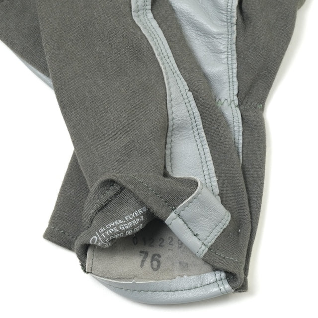 US (U.S. military surplus) NOMEX pilot gloves GREEN [NOMEX SUMMER FLYER'S GLOVES GS/FRP-2] [Letter Pack Plus compatible] [Letter Pack Light compatible]