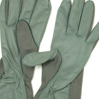 US (US military surplus) NOMEX pilot gloves touch screen SAGE GREEN [NOMEX SUMMER FLYER'S GLOVES GS/FRP-2 TOUCHSCREEN] [Letter Pack Plus compatible] [Letter Pack Light compatible]