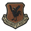 Military Patch 18th Wing Patch [OCP] [with hook] [Letter Pack Plus compatible] [Letter Pack Light compatible]
