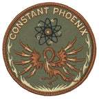 Military Patch（ミリタリーパッチ）WC-135 CONSTANT PHOENIX パッチ [フック付き]【レターパックプラス対応】【レターパックライト対応】