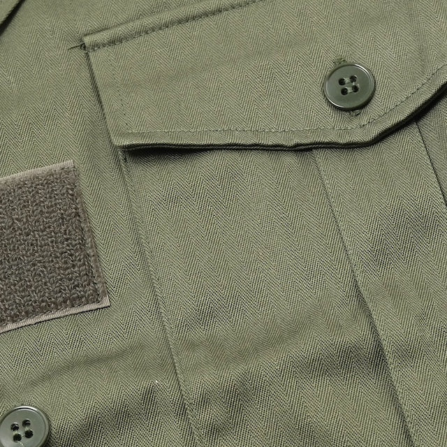 ワールドサープラス フランス軍 F-1 半袖シャツ OD【レターパックプラス対応】