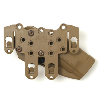 US（米軍放出品）BHI SERPA CQC Holster STRIKE MOLLE プラットフォームセット [Coyote][中古品] CQC ホルスター