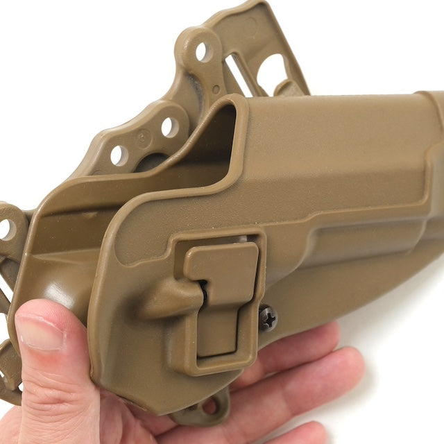 US（米軍放出品）BHI SERPA CQC Holster STRIKE MOLLE プラットフォームセット [Coyote][中古品] CQC ホルスター