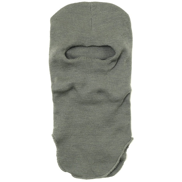 US（米軍放出品）ECW Hood Balaclava Foliage Green [エクステンデッドコールドウェザー バラクラバ][極寒冷地用][ウール混紡]【レターパックプラス対応】