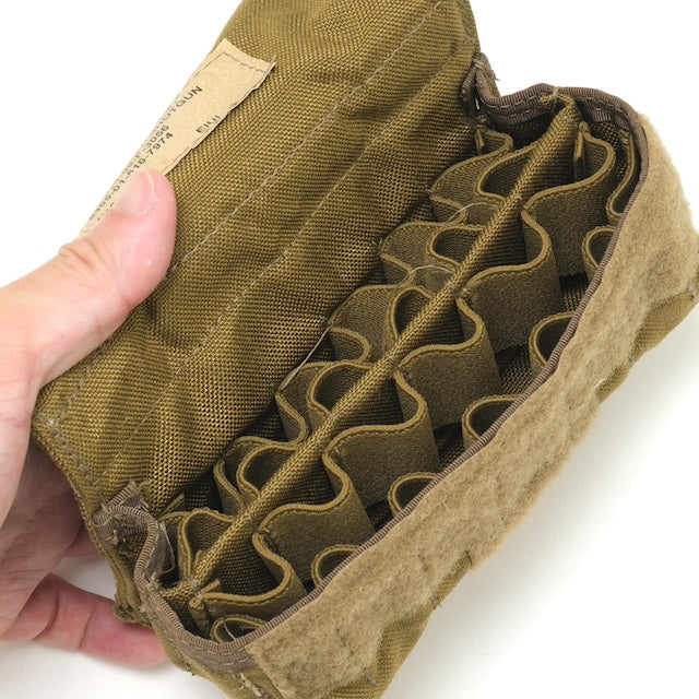 US（米軍放出品）EAGLE FSBE 24rd ショットガンアモポーチ Coyote [FSBE 24rd Shotgun Ammo Pouch]【レターパックプラス対応】