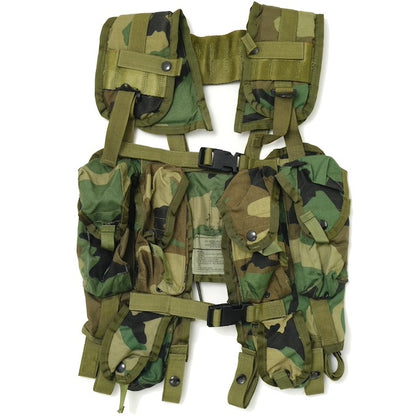 US（米軍放出品）Tactical Load Bearing Vest 初期型タクティカル ロードベアリングベスト [Woodland]