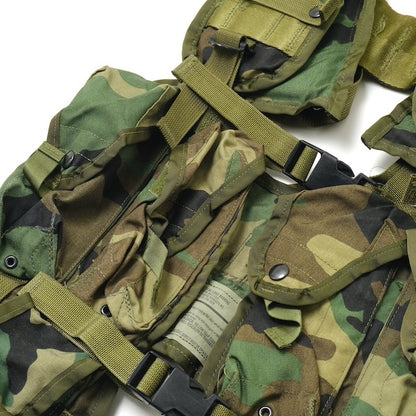 US（米軍放出品）Tactical Load Bearing Vest 初期型タクティカル ロードベアリングベスト [Woodland]