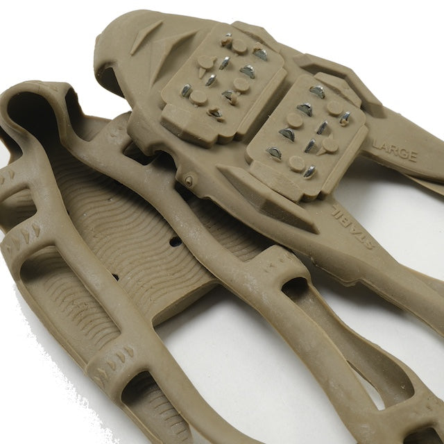 US（米軍放出品）STABIL ICE CREEPERS [Tan][スノースパイク]
