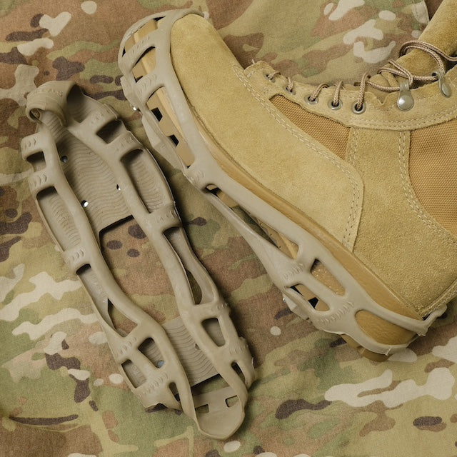 US（米軍放出品）STABIL ICE CREEPERS [Tan][スノースパイク]