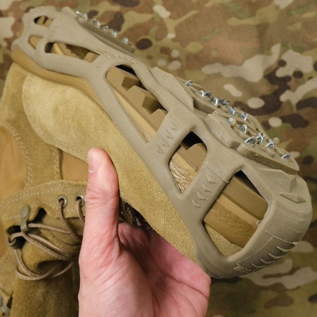 US（米軍放出品）STABIL ICE CREEPERS [Tan][スノースパイク]