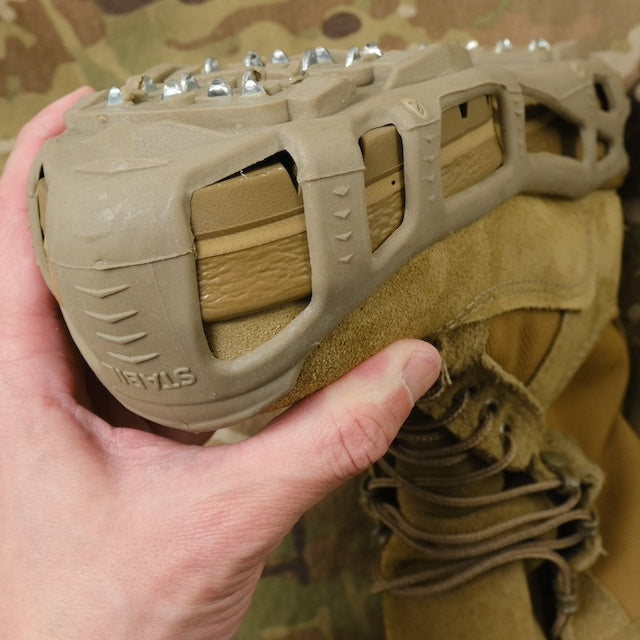 US（米軍放出品）STABIL ICE CREEPERS [Tan][スノースパイク]