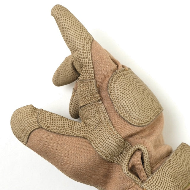 US (US Military Surplus) Ansell FROG COMBAT GEC Combat Gloves [Tan]