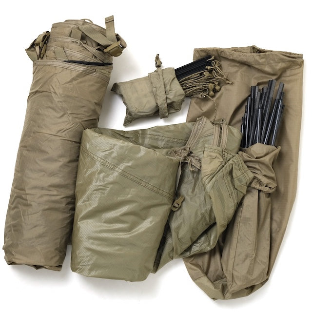 US（米軍放出品）LITEFIGHTER 1 INDIVIDUAL SHELTER SYSTEM Coyote Tan 499 ライトファイター [1人用テント]
