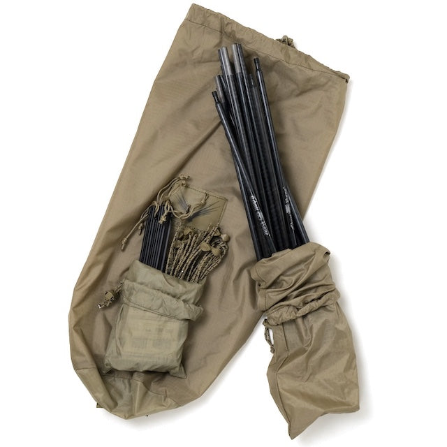 US（米軍放出品）LITEFIGHTER 1 INDIVIDUAL SHELTER SYSTEM Coyote Tan 499 ライトファイター [1人用テント]