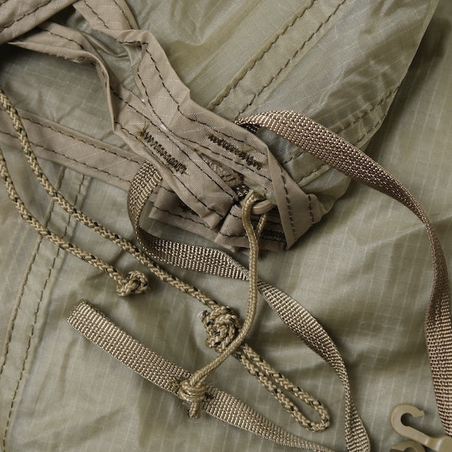 US（米軍放出品）LITEFIGHTER 1 INDIVIDUAL SHELTER SYSTEM Coyote Tan 499 ライトファイター [1人用テント]