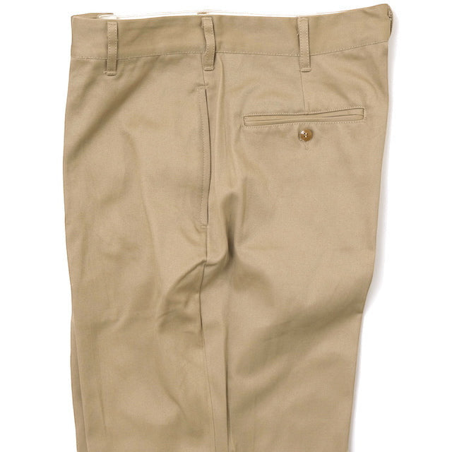 SESSLER（セスラー）Chino Khaki Pants  チノ カーキ パンツ ジッパーフライ 1971モデル ビンテージ復刻【中田商店】