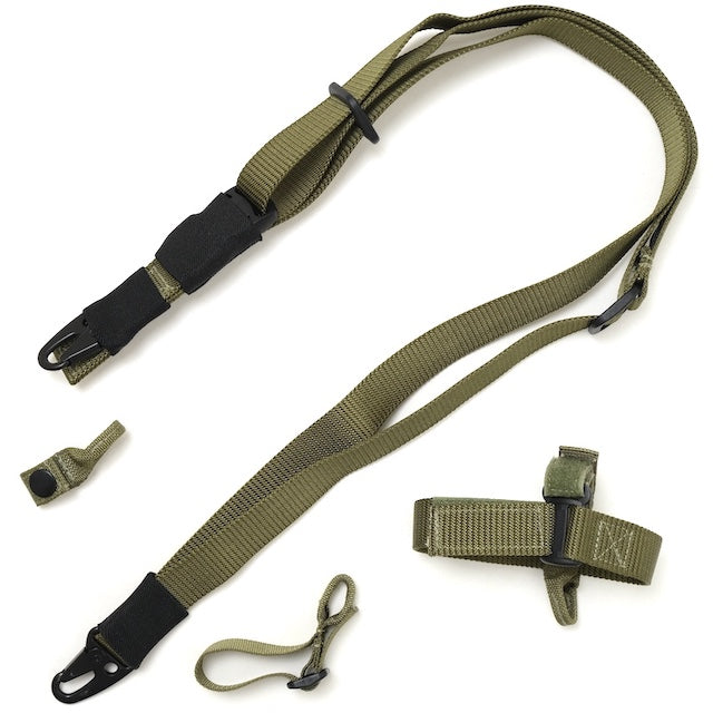 【クリアランスSALE】MAGFORCE（マグフォース）トライアンフ ガンスリング [MF-1501[OD Green] Triumph Gun Sling [3ポイントスリング]【レターパックプラス対応】