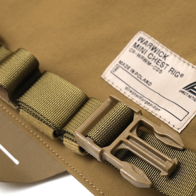 DIRECT ACTION WARWICK Mini Chest Rig [Coyote Brown]