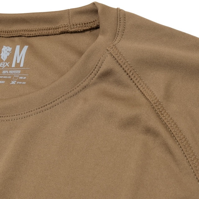 US Surplus（USサープラス）LBX Tactical Shooter T-Shirt [Coyote][シューター T-シャツ]【レターパックプラス対応】
