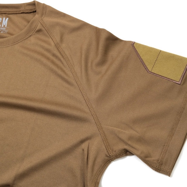 US Surplus（USサープラス）LBX Tactical Shooter T-Shirt [Coyote][シューター T-シャツ]【レターパックプラス対応】