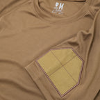 US Surplus（USサープラス）LBX Tactical Shooter T-Shirt [Coyote][シューター T-シャツ]【レターパックプラス対応】