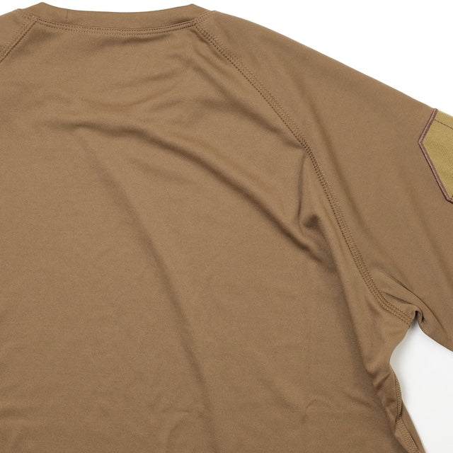 US Surplus（USサープラス）LBX Tactical Shooter T-Shirt [Coyote][シューター T-シャツ]【レターパックプラス対応】