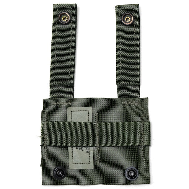US (Military Surplus) MOLLE II Alice Clip Adapter [Woodland/OD] [Alice Clip Adapter] [Compatible with Letter Pack Plus and Letter Pack Light]
