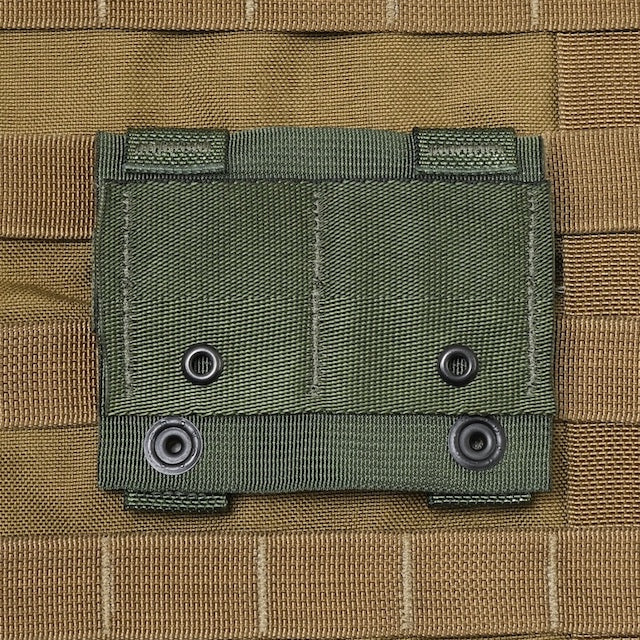 US (Military Surplus) MOLLE II Alice Clip Adapter [Woodland/OD] [Alice Clip Adapter] [Compatible with Letter Pack Plus and Letter Pack Light]