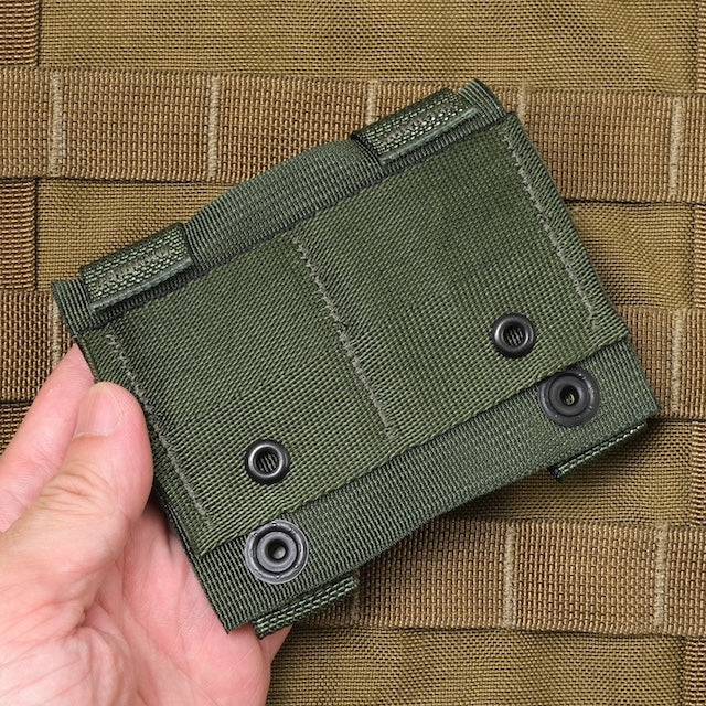 US (Military Surplus) MOLLE II Alice Clip Adapter [Woodland/OD] [Alice Clip Adapter] [Compatible with Letter Pack Plus and Letter Pack Light]